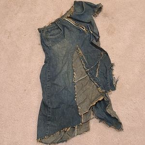 Jean dress trendy nyc